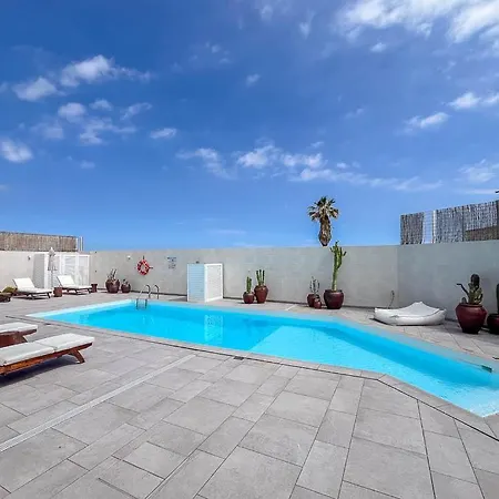 Casa Edem Playa Del Hombre Con Piscina Y Solarium * 特尔德