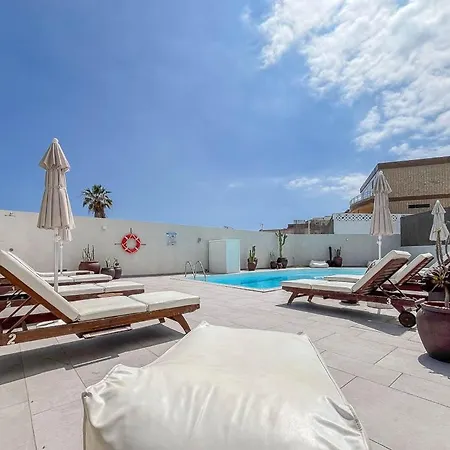 Casa Edem Playa Del Hombre Con Piscina Y Solarium Apartamento Telde